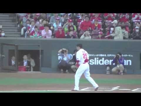 2016年４月29日　新井選手2000本記念セレモニー！その２