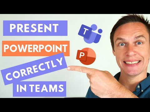 ข้อสอบ microsoft powerpoint  2022 New  How to share PowerPoint Slides in Microsoft Teams