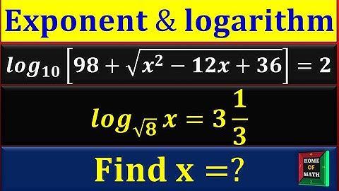A Nice math Olympiad 𝐄𝐱𝐩𝐨𝐧𝐞𝐧𝐭 & 𝐥𝐨𝐠𝐚𝐫𝐢𝐭𝐡𝐦 Problem #olympiad #mathematics #maths #exponent #logarithm