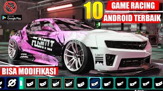 10 REKOMENDASI GAME BALAP MOBIL ANDROID TERBAIK BISA MODIFIKASI OFFLINE GRAFIK HD 2022 screenshot 3