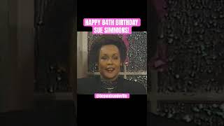 Happy 84th Birthday to WNBC anchor & @beyondvaudeville guest Sue Simmons! Austin Velez sings News4