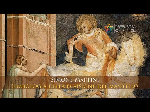 Simbologia di san Martino divide il mantello - Simone Martini - I SIMBOLI NELL'ARTE