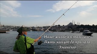 Наше жильё в Стамбуле. Пять минут до причала Эминёню  (Eminonu Pier)