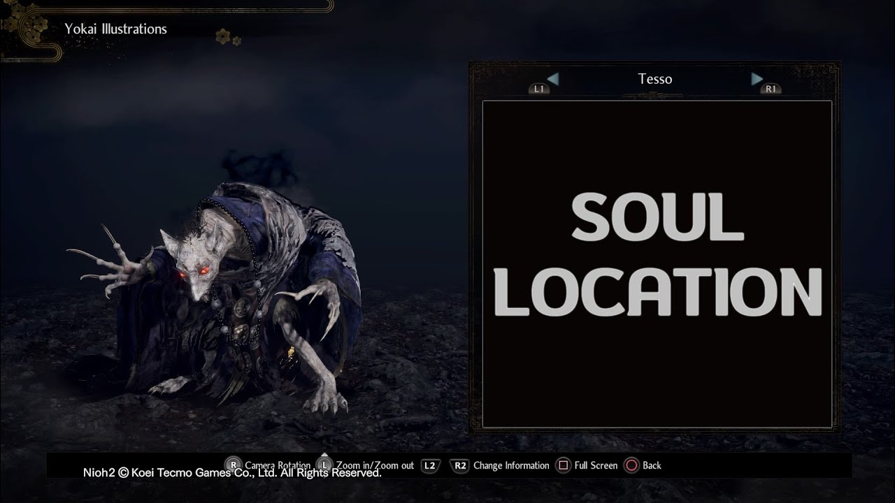 Black souls map