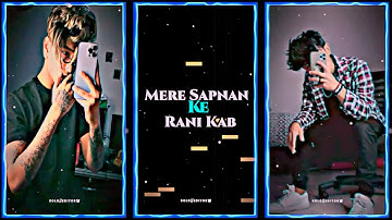 MERE SAPNO KI RANI X DIVINE XML😈| New Alightmotion Xml Video🔥| XML👇| #xml #alightmotion #kinemaster