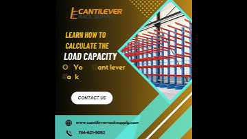 Master Your Cantilever Racks: Calculate Load Capacity Like a Pro! 💪📦 #CantileverRacks #LoadCapacity