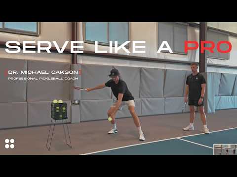 How to Serve Like a Pro with Dr. Michael Oakson