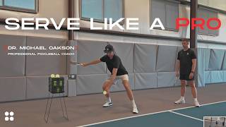 How to Serve Like a Pro with Dr. Michael Oakson