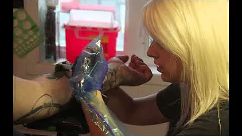 Tattoo TimeLapse Gabrielle Munger Addik Tattoo