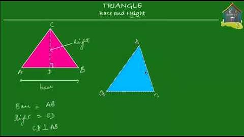Singapore Math, Grade 5 / Primary 5: Measurement - Triangle base and height