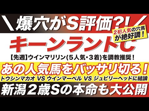 キーンランドカップ 2022【予想】トウシンマカオ VS ウインマーベル！弱気な勝負は絶対しない！なんとあの人気馬をバッサリ切る！新潟２歳ステークスの本命も大公開！