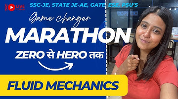 A to Z of FLUID MECHANICS in one go!!