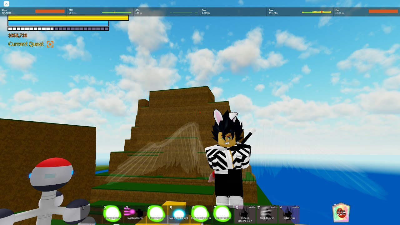 Hitting lvl 800 as rebirth android Dragon Ball Z Final Stand