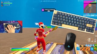 700 Custom Keyboard Chill Keyboard & Mouse Sounds Asmr Fortnite Bios Zonewars Gameplay