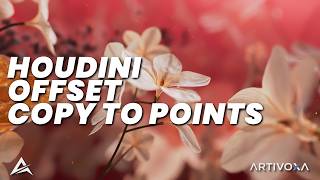 Houdini Tutorial | HOW TO OFFSET COPY TO POINTS