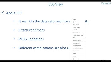 Video 24: CDS View - Annotations Part 3