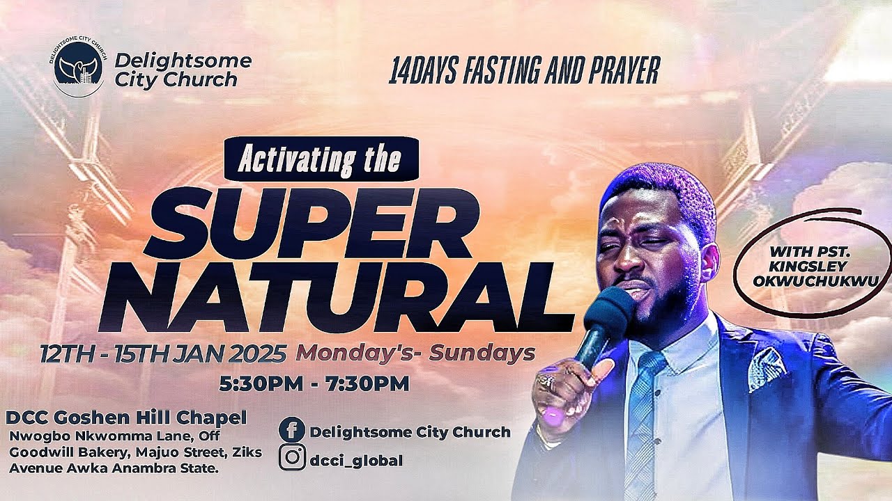 ACTIVATING THE SUPERNATURAL || 14 DAYS FASTING AND PRAYERS || 13-01-2026