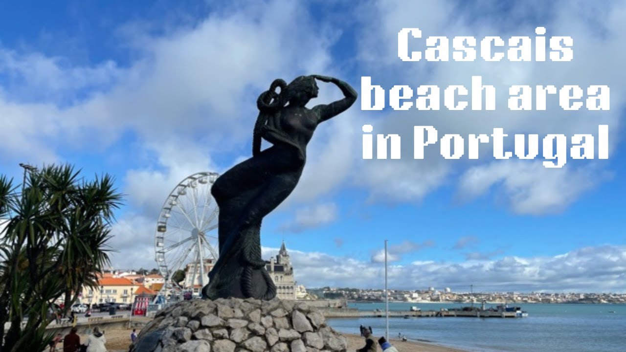 Cascais beach area in Portugal