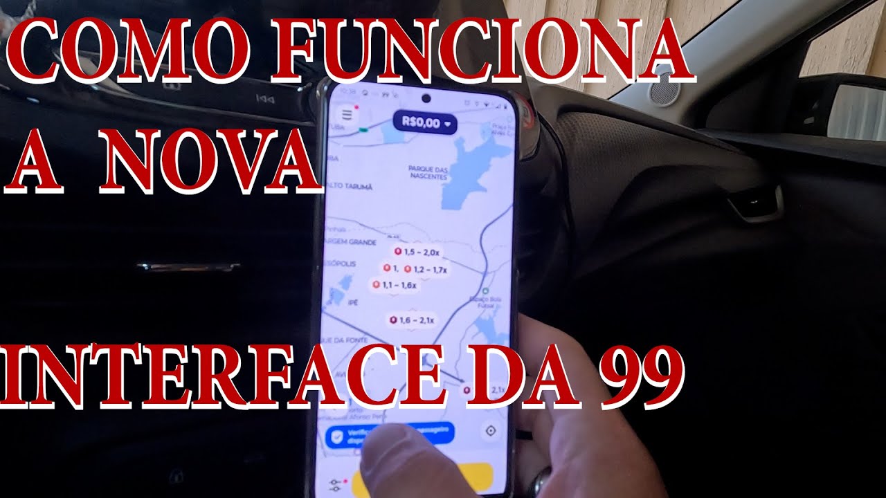 NOVA INTERFACE DA 99#99pop #uber - YouTube