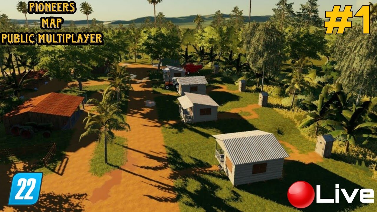 Playing FS22 Online | Pioneers Map #1