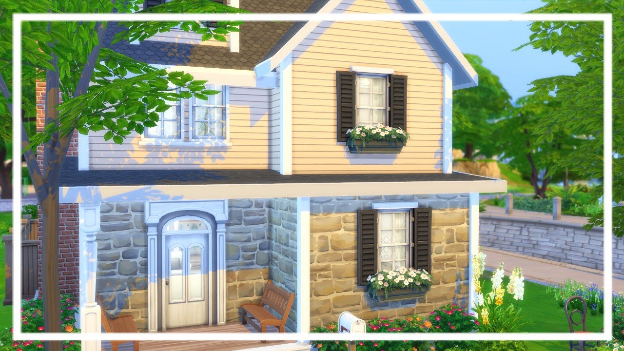 SUNFLOWER SUBURBAN | The Sims 4: Speed Build