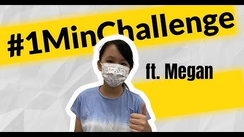 #1MinChallenge EP 44 | FAST SPEED MENTAL CALCULATION IN 1 MIN! ft. Megan from CMA Farrer Park