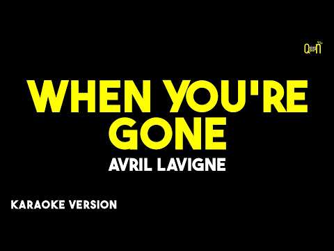 Video thumbnail for When You're Gone - Avril Lavigne