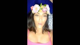 Kim Kardashian Snapchat Story 15-30 April 2017