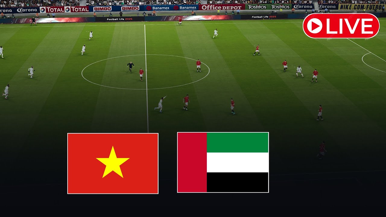 LIVE: Vietnam U23 vs UAE U23 | AFC U23 Championship 2026 | Watch efootball Gameplay