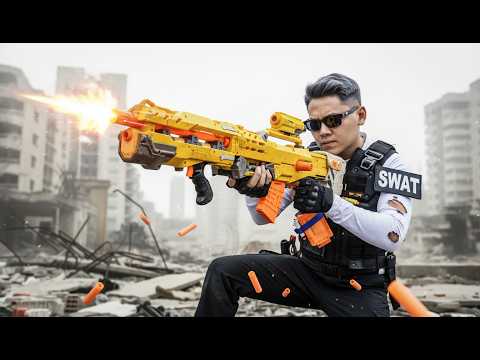 SEAL X NERF WAR : Hero SEAL X's Elite Team Unleashes Nerf Guns In A High-Stakes Confrontation