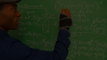 Algorithmique/ Complexité, ordre asymptotique Big O