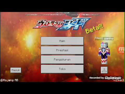 GIMANA JADI NYA KALO MINECRAFT ADA ADDON ULTRAMAN GEED 