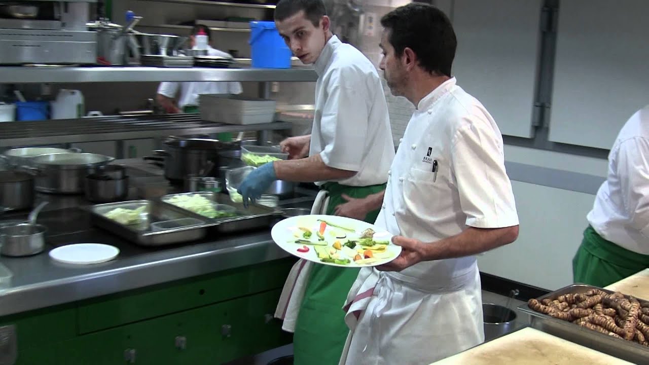 Michel & Sébastien Bras cook gargouillou Part 1