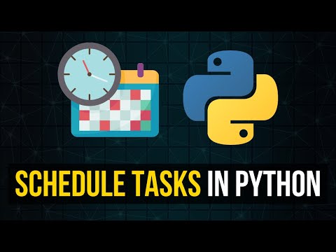 Scheduling Tasks Professionally in Python