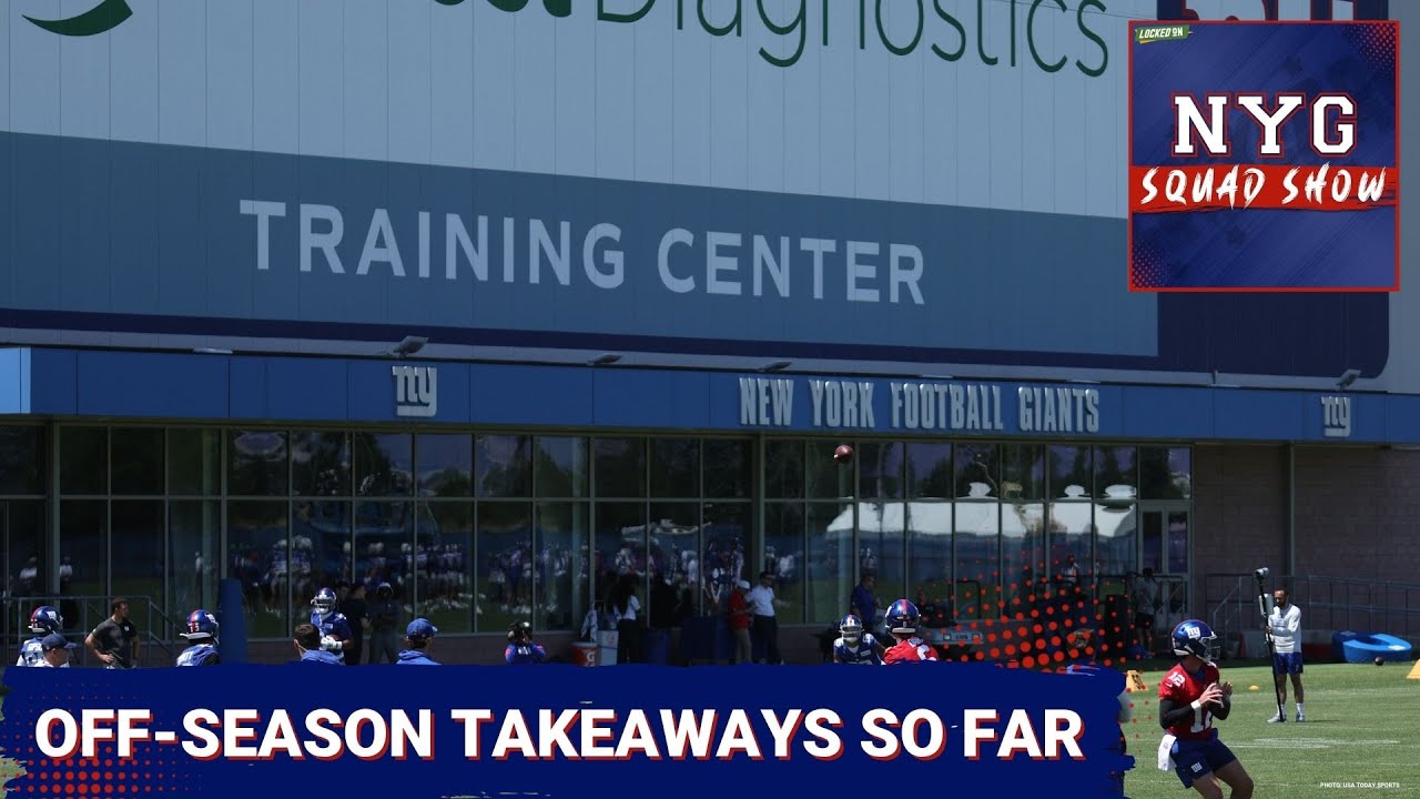 GIANTS SQUAD SHOW: Can Giants Win the NFC East? Jaxson Dart’s Rise & Offseason Grades GIANTS SQUAD SHOW: Can Giants Win the NFC East? Jaxson Dart’s Rise & Offseason Grades