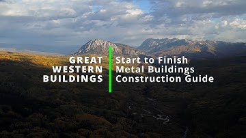How to Build a Steel Building - Complete Steel Building Construction - Start to Finish Tutorial