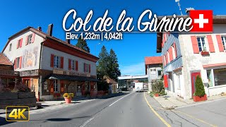 Col de la Givrine, Switzerland 🇨🇭 Driving from Nyon, Switzerland to Les Rousses, France