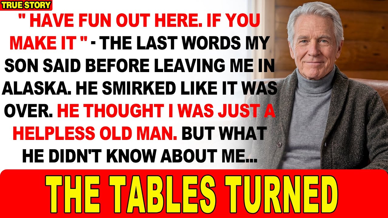 Мой сын оставил меня посреди Аляскинского леса и ухмыльнулся: «Веселись здесь. Если, конечно, у т...