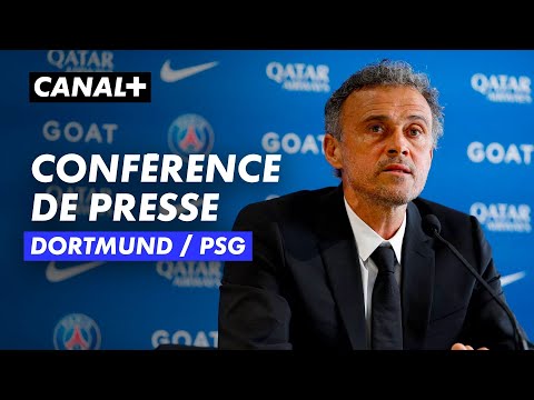 Conférence de presse de Luis Enrique et Marquinhos avant Dortmund / PSG