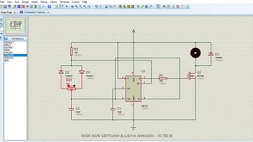 Simulasi PWM DENGAN IC 555