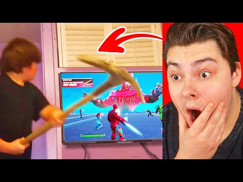 Streamer SLOOPT HELE KAMER door Fortnite!