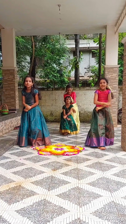 20K Views😍• Kuttanadan Punjayile - Vidya Vox | Kids Onam Dance | Kids Dance Choreography  #onamdance