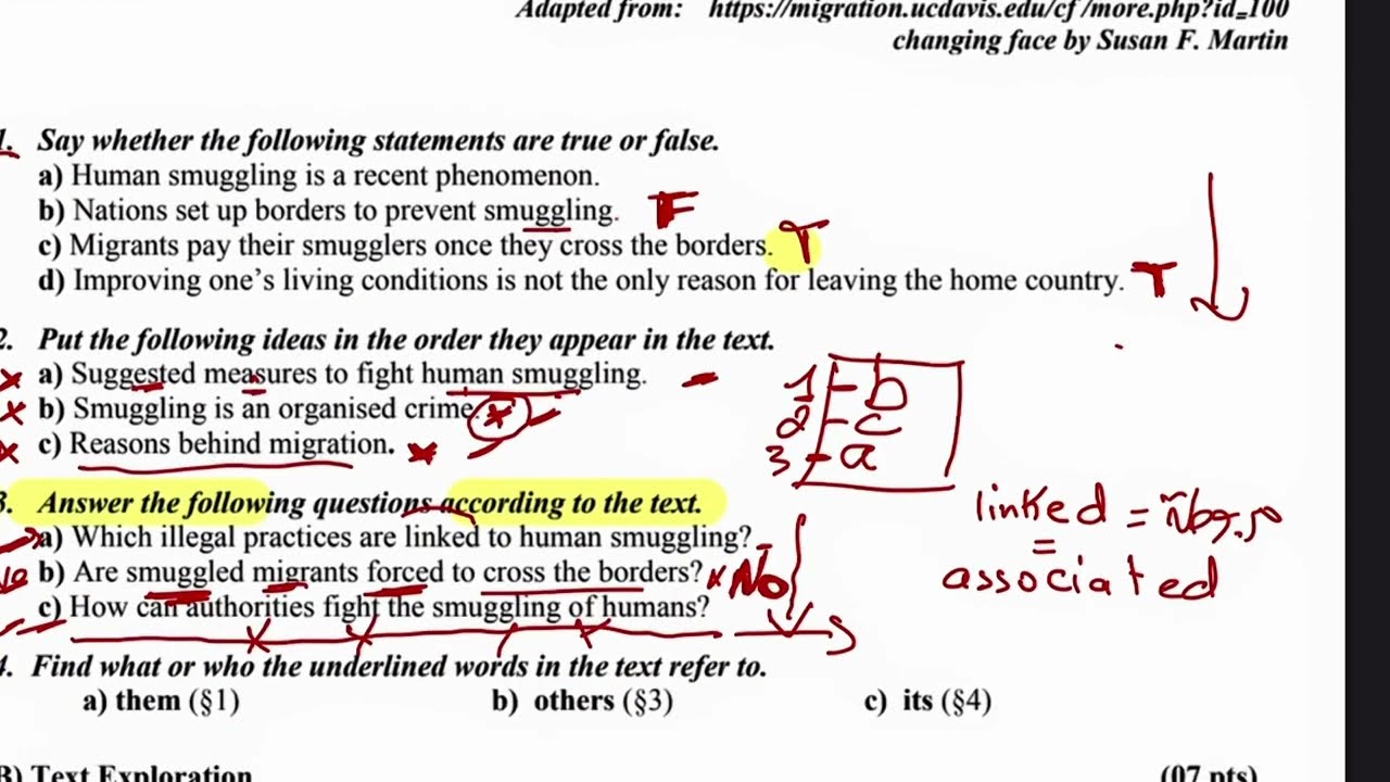 حل موضوع بكالوريا بالتفصيل وشرح الوحدة المرشحة بقوة والنموذجية