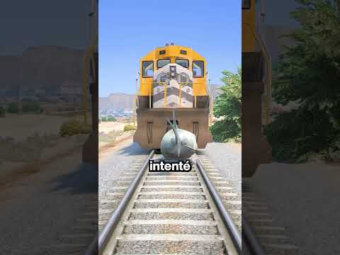 ¿Qué Animales Pueden Pasar por Debajo del Tren en GTA5? 🐀🚂 #gta #gta5  #gtav #gtarp