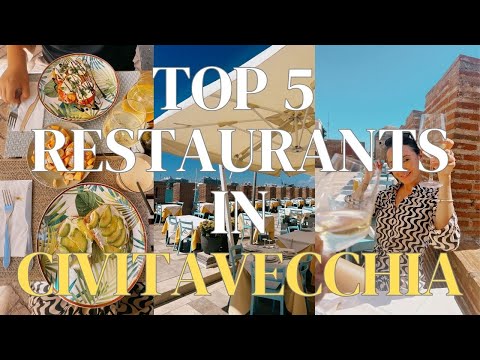 TOP 5 HIDDEN GEM RESTAURANTS IN CIVITAVECCHIA ITALY | CRUISE TRAVEL