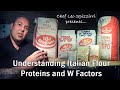 Understanding Italian Flour Proteins and W Factors