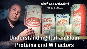 Understanding Italian Flour Proteins and W Factors