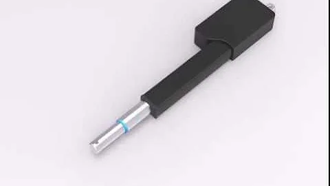 Three-stage linear actuator, more compact installation, smaller space, maximum load 2500N,