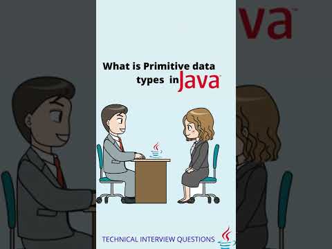 Video: Is datum 'n datatipe in Java?