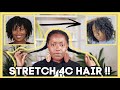 HOW TO STRETCH WASH DAY TWISTS | How to stretch type 4 natural hair without heat | KandidKinks